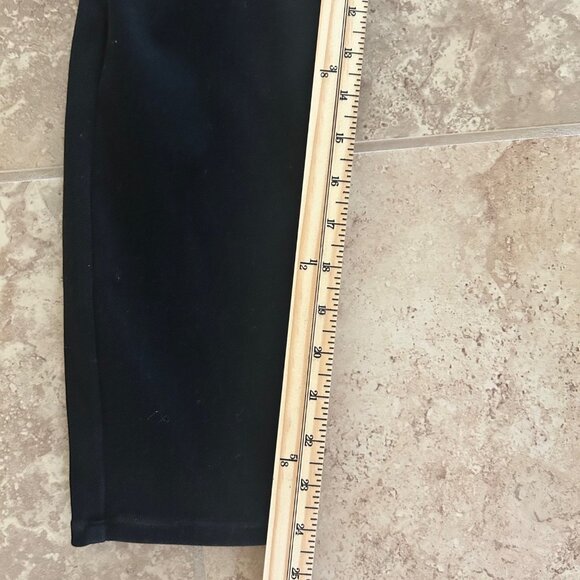 Spanx Women's Black Jean Ankle Leggings Stretch Shaping SZL Pullon Everyday Wear - Picture 10 of 10